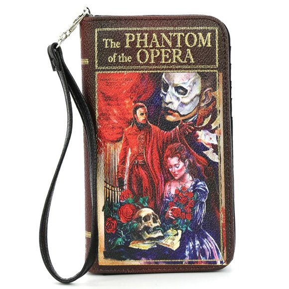 The Phantom of the Opera Book Wallet - Wristlet - Picture 1 of 5